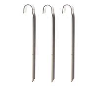 Aqbau® Set 3X Ancoraggi Per Trampolini 43 Cm Picchetto Per Tenda Con Manicotto