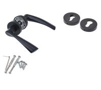 Aqbau® Set Maniglia Porta Maniglia Nera