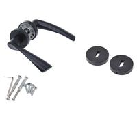 Aqbau® Set Maniglia Porta Maniglia Nera