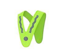 AQCDPJYU 1/2/3/5 pezzi Gilet di sicurezza riflettente for bambini Visibile di notte Spalla resistente all'usura lucida for uso protettivo esterno(1Pcs)