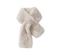 AQCDPJYU Fluffy Scarf Winter Thick Knitted Collar Muffler Scarves(Aricopt)