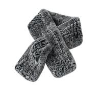 AQCDPJYU Fluffy Scarf Winter Thick Knitted Collar Muffler Scarves(Color 01)