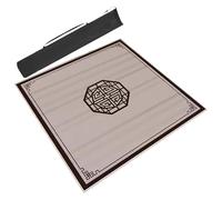 AQCDPJYU Mahjong Game Set Accessory: Square Thick Mahjong Mat (Anti Slip, Noise Reducing) - Table Card Game Mat with Storage Bag(35.4x35.4inch/90x90cm)