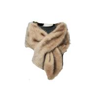 AQCDPJYU Sciarpa Scialle versatile Mantello invernale Palcoscenico Serata Banchetto Abito da sposa da donna(Color 01)