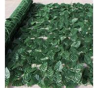 AQCQDQ Edera artificiale per giardino, 100 x 200 cm, protezione da sguardi indiscreti, edera, multi-dimensione, recinto, edera verde, con collegamento rinforzato, siepi artificiali con foglie di vite