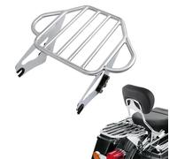 AQDSFT Staccabile Sissy Bar Schienale Portapacchi per Touring Road King Electra Street Glide 2009 2010 11 12 13 14 15 16 17 18 19 2020 2021 2022 2023 2024