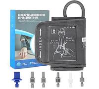 AQESO Braccio di ricambio BP per persone con braccia sottili e piccole, 6 connettori compatibili con Omron e altre marche, utilizzabili con il proprio adattatore, 15 - 24 cm