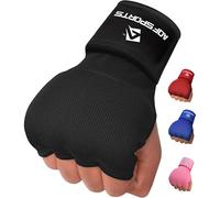 AQF Fasce Boxe Gel, Sottoguanti 4 Dita per Boxe,Guantoni Boxe MMA Muay Thai | Protezione Dita e Mano, Imbottitura Aero Gel, Lunghezza 75 cm, Fasce da Boxe per Kickboxing, Sacco da Boxe e Speed Bag