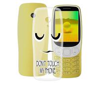AQGGESH Custodia per Nokia 3210 2024 (2.40"), Trasparente Morbido TPU Custodie Protettivo, Ultra Sottile in Silicone Case Anti-Graffio Cover per Nokia 3210 2024 - DUO6