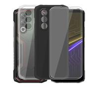 AQGGIIXY 2 Custodie e 2 Vetri per Doogee Blade 20 Plus