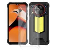 AQGGIIXY 3 Pack Vetro Temperato per Oukitel WP53 PRO (6.52 Pollice), Ultra Resistente Pellicola Protettiva Schermo Protezione, 9H Durezza AntiGraffio Screen Protector Film per Oukitel WP53 PRO
