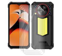 AQGGIIXY 4 Pack Vetro Temperato per Oukitel WP53 PRO (6.52 Pollice), Ultra Resistente Pellicola Protettiva Schermo Protezione, 9H Durezza AntiGraffio Screen Protector Film per Oukitel WP53 PRO