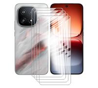 AQGGIIXY 4 Pack Vetro Temperato per Vivo iQOO 15 (6.85 Pollice), Ultra Resistente Pellicola Protettiva Schermo Protezione, 9H Durezza AntiGraffio Screen Protector Film