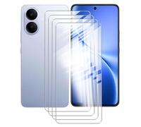 AQGGIIXY 4 Pack Vetro Temperato per Vivo V60 Lite 4G (6.77 Pollice), Ultra Resistente Pellicola Protettiva Schermo Protezione, 9H Durezza AntiGraffio Screen Protector Film per Vivo V60 Lite 4G