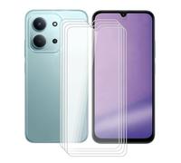 AQGGIIXY 4 Pack Vetro Temperato per Xiaomi Redmi 15C 5G (6.90 Pollice), Ultra Resistente Pellicola Protettiva Schermo Protezione, 9H Durezza AntiGraffio Screen Protector Film per Xiaomi Redmi 15C 5G
