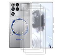 AQGGIIXY 4 Pack Vetro Temperato per ZTE Nubia RedMagic 11 PRO (6.85 Pollice), Ultra Resistente Pellicola Protettiva Schermo Protezione, 9H Durezza AntiGraffio Screen Protector Film