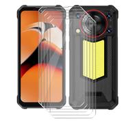 AQGGIIXY 5 Pezzi Vetro Temperato per Oukitel WP53 PRO (6.52"), Film trempé Protezioni protecteur d'écran per Lo Schermo Schermo Infrangibile per Oukitel WP53 PRO