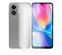 AQGGIIXY 5 Pezzi Vetro Temperato per ZTE Blade A35e 4G (6.52"), Film trempé Protezioni protecteur d'écran per Lo Schermo Schermo Infrangibile per ZTE Blade A35e 4G