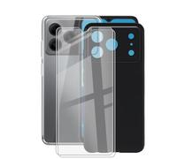 AQGGIIXY Confezione 2 Custodie con 2 Vetri per Doogee Note 56X Lite