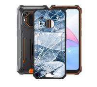 AQGGIIXY Cover per Blackview BV6200 Plus (6.56"), Custodia TPU in Silicone Flessibile Morbida e Sottile, Black Antiurto Morbido Bumper Protettiva Case per Blackview BV6200 Plus - XT77