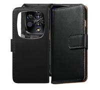 AQGGIIXY Cover per Ulefone Armor 28 Ultra (6.67"), Custodia a Portafoglio, Custodia in Pelle PU, Custodia Protettiva Foderata in Silicone Flip-Top AntiGraffio per Ulefone Armor 28 Ultra - Black