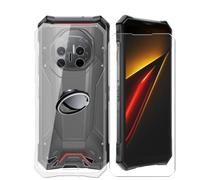 AQGGIIXY Custodia Anello e Vetro per Doogee S300 Plus
