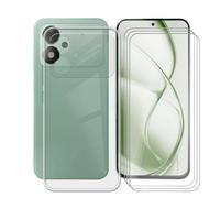 AQGGIIXY Custodia con Confezione 3 Vetri per POCO M8 Power