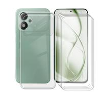 AQGGIIXY Custodia con Confezione 4 Vetri per POCO M8 Power