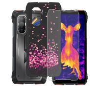 AQGGIIXY Custodia con Proteggi Schermo per Blackview Rock 3 - WM85