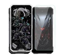 AQGGIIXY Custodia con Proteggi Schermo per Doogee S200 E - XT29 | 6.72". Silicone morbido, antiscivolo, antiurto, durezza 9H, antigraffio, ultra sottile, HD chiaro.