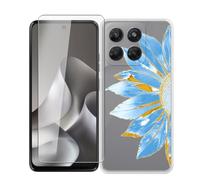 AQGGIIXY Custodia con Proteggi Schermo per Motorola Moto G37 - W19