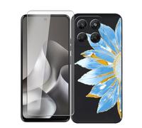 AQGGIIXY Custodia con Proteggi Schermo per Motorola Moto G37 - W19