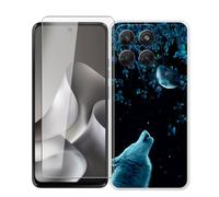 AQGGIIXY Custodia con Proteggi Schermo per Motorola Moto G37 - XT31