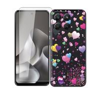 AQGGIIXY Custodia con Proteggi Schermo per Motorola Moto G47 - YQ29