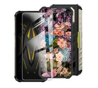 AQGGIIXY Custodia con Proteggi Schermo per Ulefone Armor 22 Pro - XT10 | 6.58". Silicone morbido, antiscivolo, antiurto, durezza 9H, antigraffio, ultra sottile, HD chiaro.
