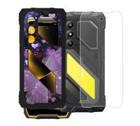 AQGGIIXY Custodia per Blackview Oscal Pilot 5 (6.67") Case con 1 X Vetro Temperato Pellicola Protettiva Film,Ultra Sottile Antiurto Nero Morbida Silicone TPU Protezioni Cover -Romantico XV16
