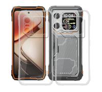 AQGGIIXY Custodia per Blackview Xplore 1 (6.78") Cover, 2 pezzi Transparent Protettivo Sottile Morbido Silicone Custodia Protezioni Skin Bumper - per Blackview Xplore 1