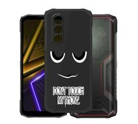AQGGIIXY Custodia per Doogee Blade 20 Plus Nero - DUO6