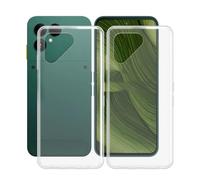 AQGGIIXY Custodia per Fairphone 6 (6.31") Cover, 2 pezzi Transparent Protettivo Sottile Morbido Silicone Custodia Protezioni Skin Bumper - per Fairphone 6