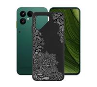 AQGGIIXY Custodia per Fairphone 6 (6.31") Cover, Black Protettivo Sottile Morbido Silicone Custodia Protezioni Skin Bumper - WM108