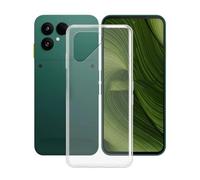AQGGIIXY Custodia per Fairphone 6 (6.31") Cover, Transparente Protettivo Sottile Morbido Silicone Custodia Protezioni Skin Bumper - Clear
