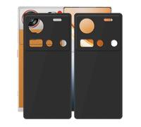 AQGGIIXY Custodia per ZTE Nubia Z70S Ultra (6.85") Cover, 2 pezzi Black Protettivo Sottile Morbido Silicone Custodia Protezioni Skin Bumper - per ZTE Nubia Z70S Ultra