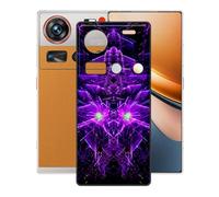 AQGGIIXY Custodia per ZTE Nubia Z70S Ultra (6.85") Cover, Black Protettivo Sottile Morbido Silicone Custodia Protezioni Bumper Antigraffi Case Skin per ZTE Nubia Z70S Ultra - XV47
