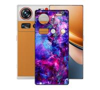 AQGGIIXY Custodia per ZTE Nubia Z70S Ultra (6.85") Cover, Black Protettivo Sottile Morbido Silicone Custodia Protezioni Bumper Antigraffi Case Skin per ZTE Nubia Z70S Ultra - XT121