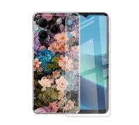 AQGGIIXY Custodia Stampato e Vetro per Doogee Note 56X Lite - XT10
