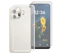AQGGIIXY Custodia Trasparente e 3 Vetri per TCL NXTpaper 70 Pro