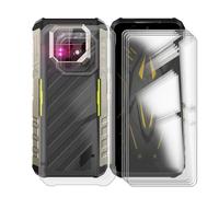 AQGGIIXY Custodia Trasparente e 4 Vetri per Ulefone Armor 22 Pro | 6.58". Cristallo anti-ingiallimento, flessibile, facile installazione, valore eccezionale + confezione 4 vetri 9H.