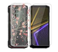 AQGGIIXY Custodia Trasparente e Vetro per Doogee Blade 20 Plus - WM84