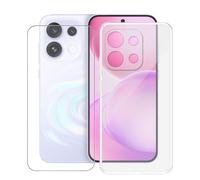 AQGGIIXY Custodia Trasparente e Vetro per oppo reno 16 pro - clear