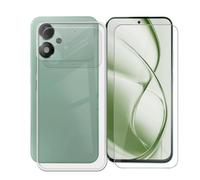 AQGGIIXY Custodia Trasparente e Vetro per POCO M8 Power - clear